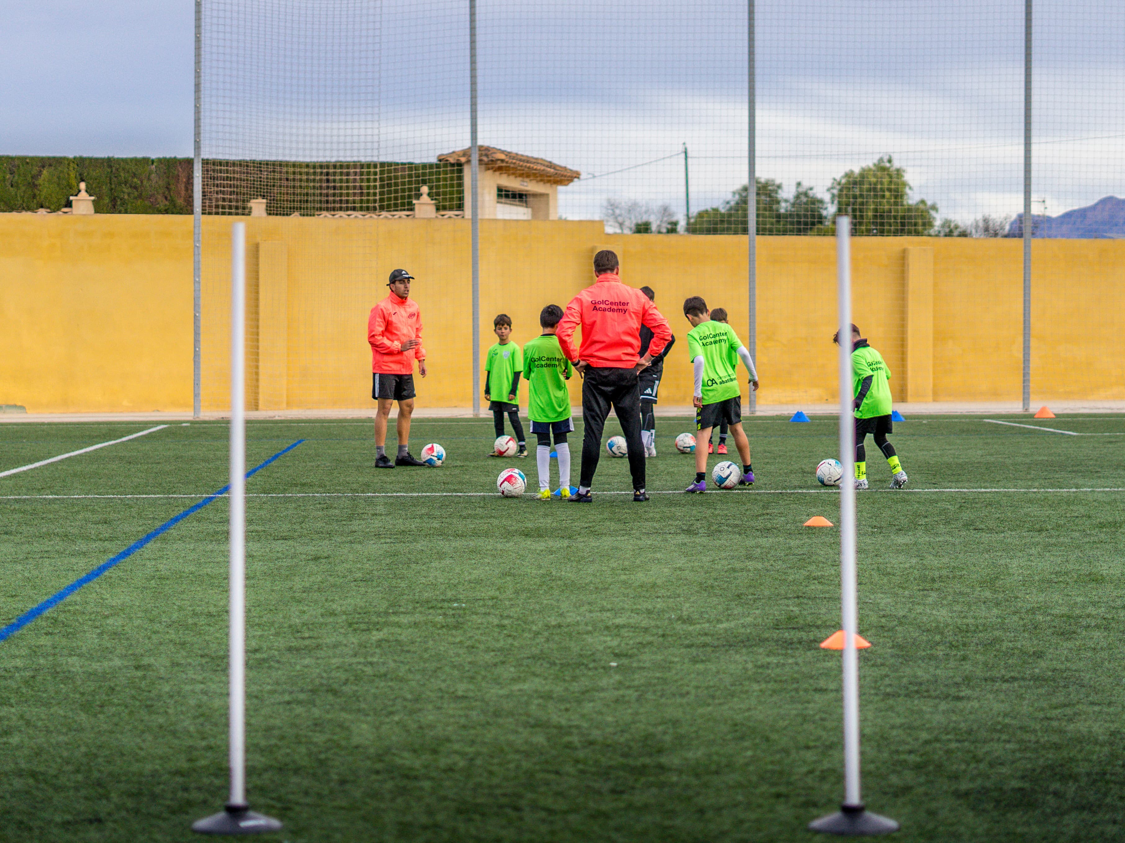 Jugadores en acción